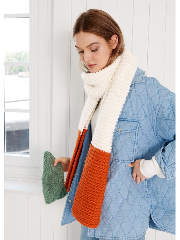 Lana Grossa BICOLOR SCHAL Per Lei