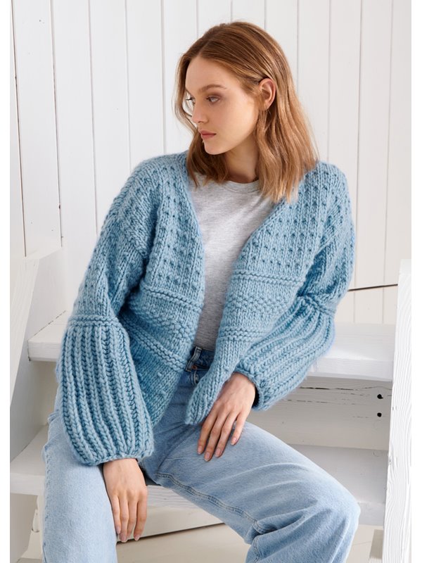 Lana Grossa JACKE IM MUSTERMIX Per Lei