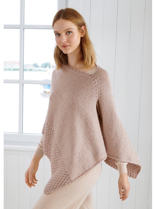 Lana Grossa PONCHO Alta Moda Cashmere 16
