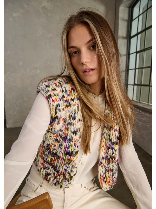 Lana Grossa WESTE Confetti Print