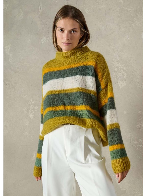 Lana Grossa PULLOVER Mohair Moda & Alpaca Air