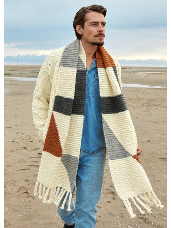 Lana Grossa SCHAL Cool Merino Big & Setasuri