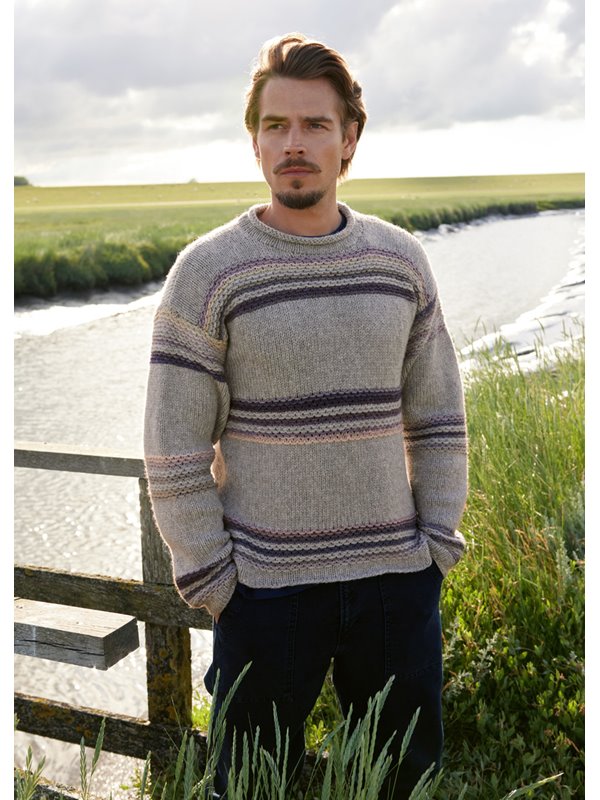 Lana Grossa PULLOVER Cool Merino Big & Pappagallo
