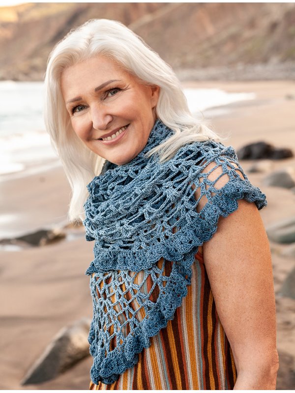 Lana Grossa DREIECKTUCH Gomitolo Denim