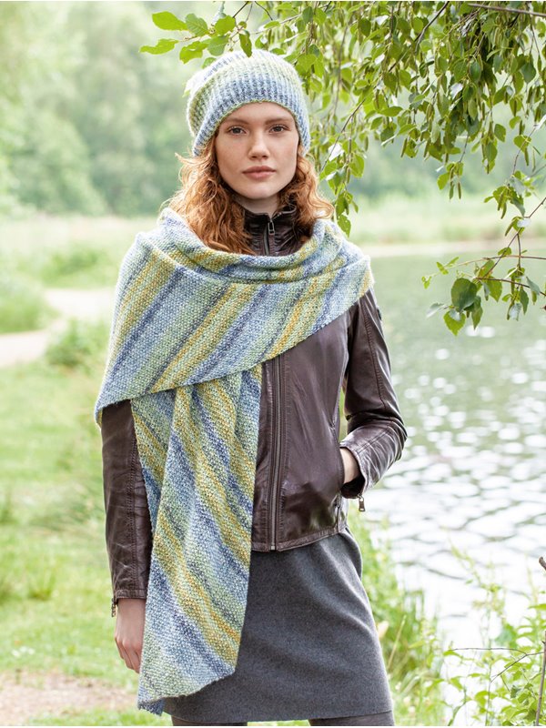 Lana Grossa SCHALTUCH Gomitolo Duo 400