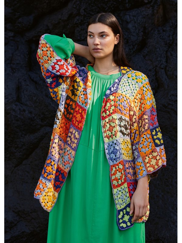 Lana Grossa GRANNY-JACKE Gomitolo Aloha