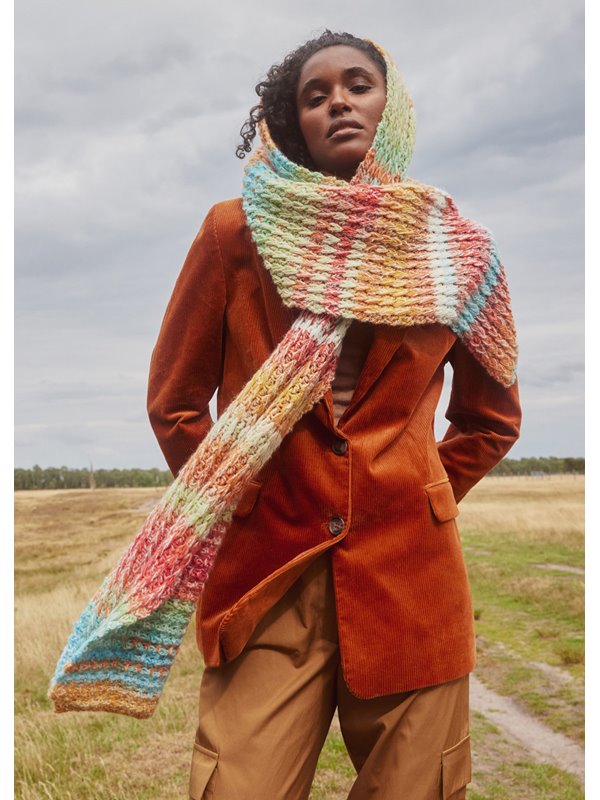 Lana Grossa HÄKELSCHAL Gomitolo Arte & Bella