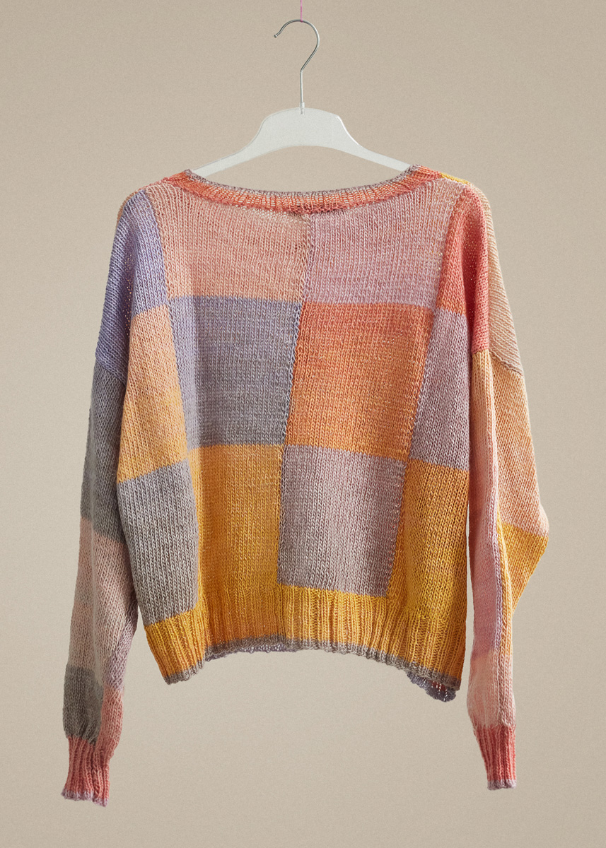 KARO-PULLOVER Gomitolo Versione von Lana Grossa