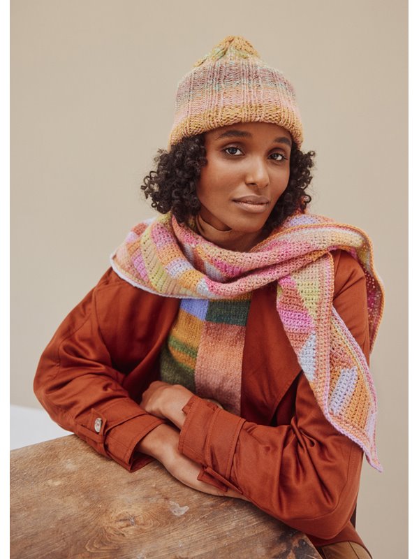 Lana Grossa DREIECKSTUCH GEHÄKELT Gomitolo Pablo