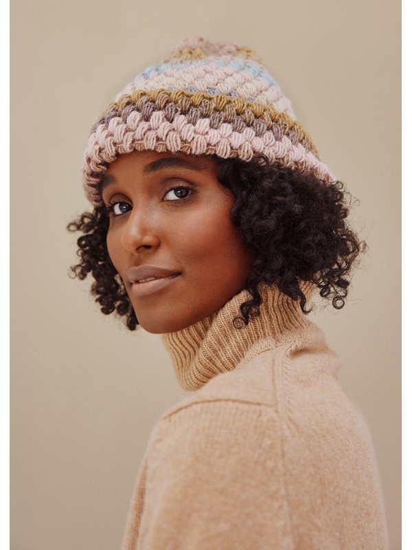 Lana Grossa NOPPENMÜTZE Gomitolo Arte