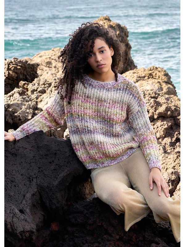 Lana Grossa PATENT-PULLOVER Gomitolo Hippie