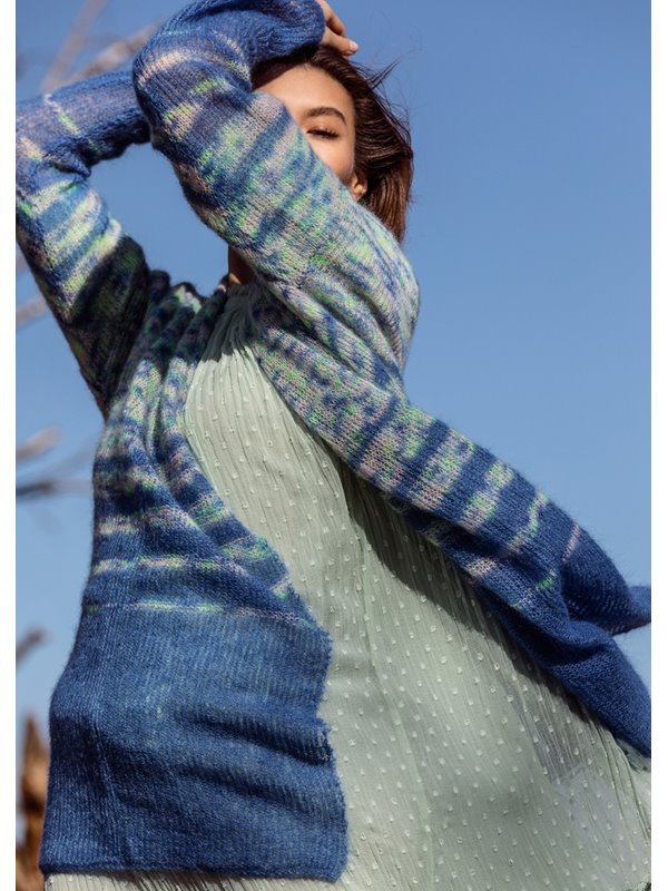 Lana Grossa JACKE Silkhair Hand-dyed & Silkhair