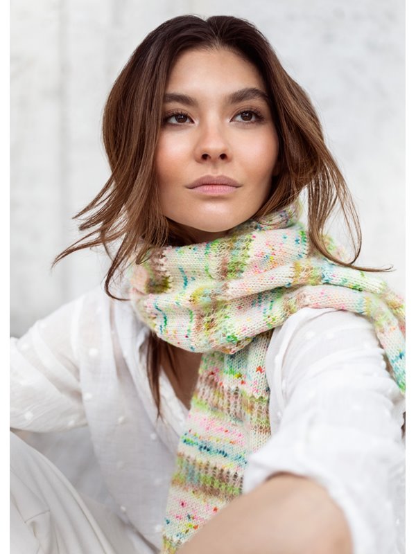 Lana Grossa SCHAL Cool Wool Hand-dyed & Silkhair Hand-dyed
