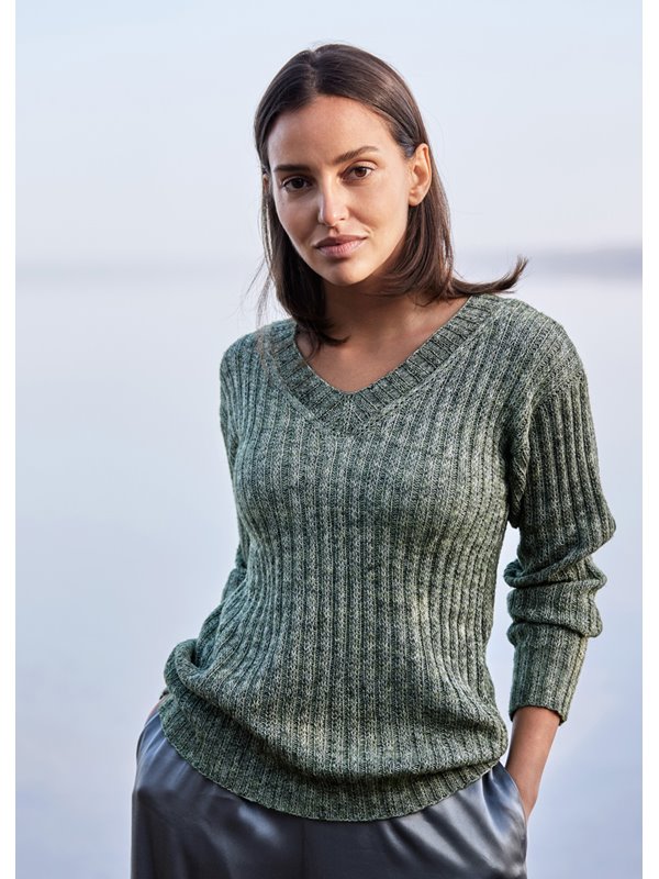 Lana Grossa PULLOVER Allora Hand-dyed
