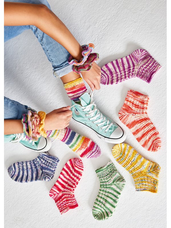 Lana Grossa SOCKEN Meilenweit 100g Merino Hand-dyed