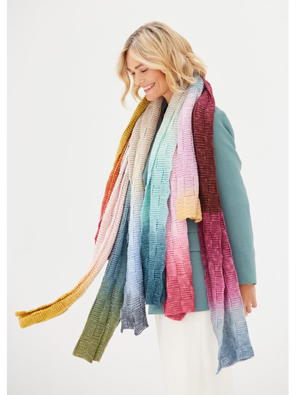 Lana Grossa SCHAL Cool Wool Lace Hand-dyed