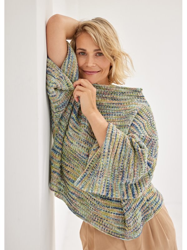 Lana Grossa PULLOVER Ecopuno Hand-dyed