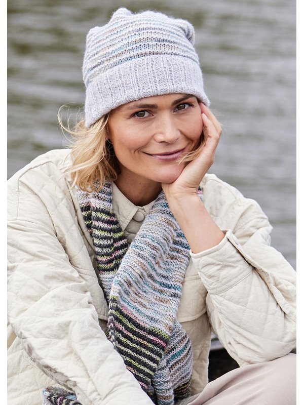 Lana Grossa MÜTZE Ecopuno Hand-dyed & Ecopuno