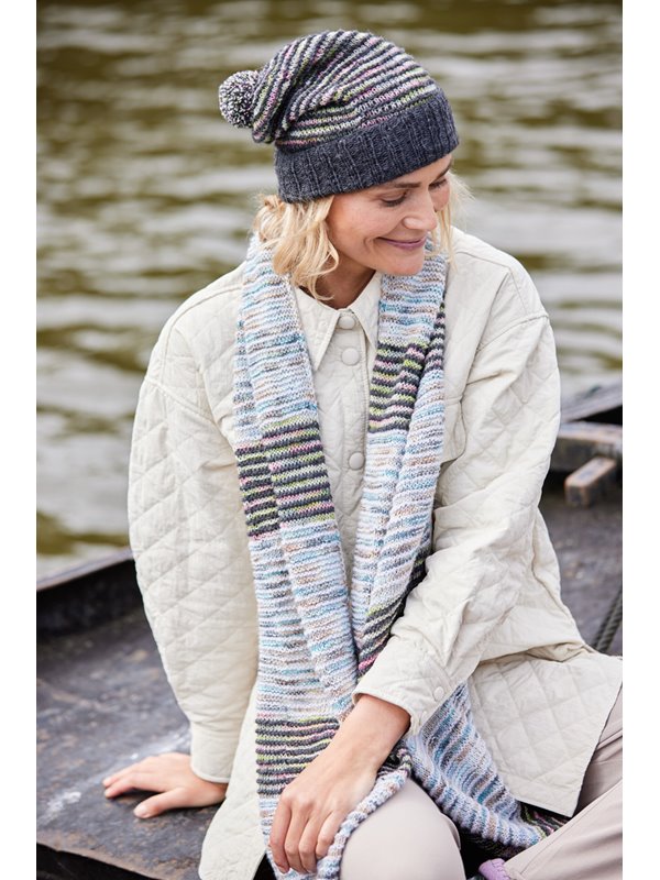 Lana Grossa SCHAL Ecopuno Hand-dyed & Ecopuno