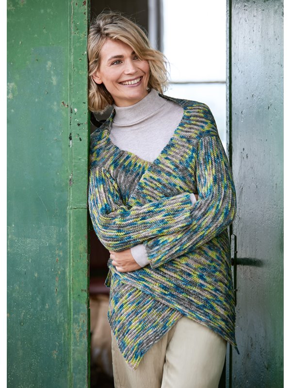 Lana Grossa JACKE Meilenweit 100g Merino Hand-dyed