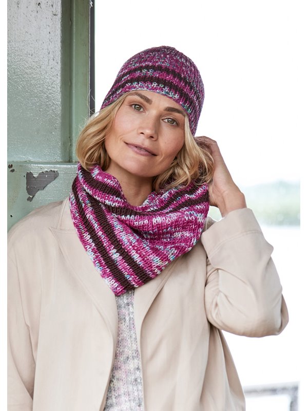 Lana Grossa MÜTZE Cool Wool Hand-dyed & Cool Wool