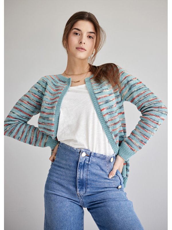 Lana Grossa JACKE Ecopuno hand-dyed & Ecopuno