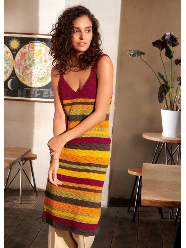 Lana Grossa KLEID Solo Lino