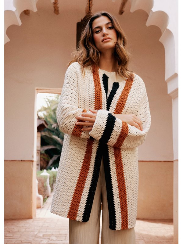 Lana Grossa LONGCARDIGAN The Tube Fine