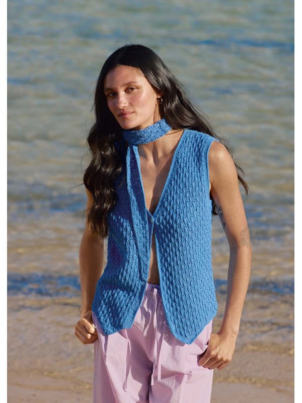 Lana Grossa SCHAL IM RELIEFMUSTER Setapura