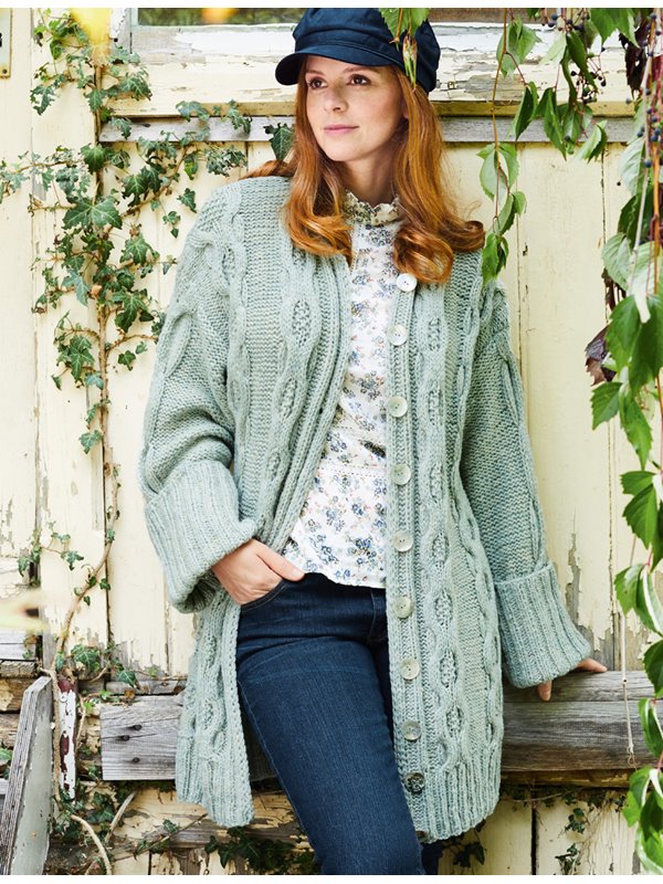 Lana Grossa LANGE JACKE Landlust Merino 120