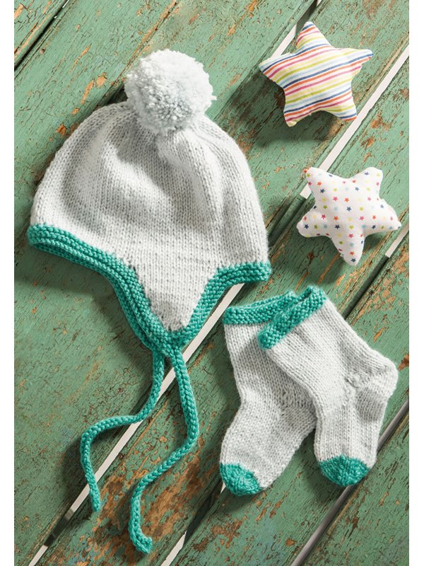 Lana Grossa OHRENMÜTZE UND SOCKEN Lena