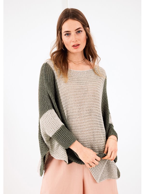 Lana Grossa PULLOVER Linarte