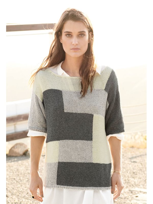 Lana Grossa PULLI Solo Lino Melange