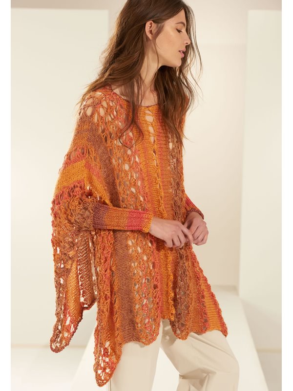 Lana Grossa PONCHO Di Moda/Silkhair
