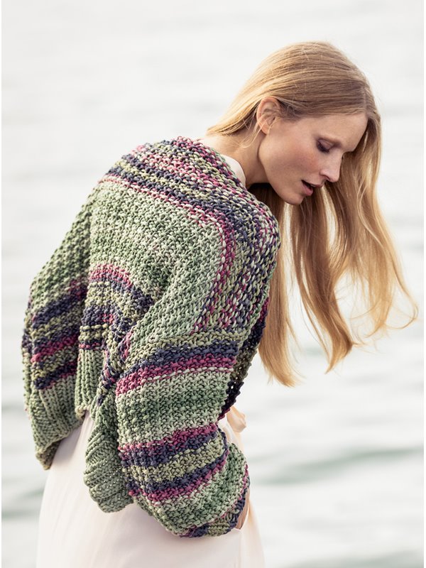 Lana Grossa JACKE About Berlin Bulky Print