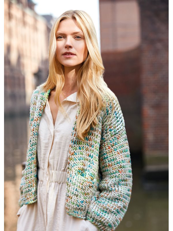 Lana Grossa JACKE About Berlin Bulky Print & About Berlin Bulky