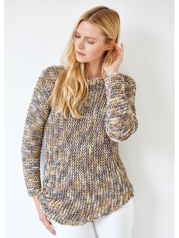 Lana Grossa PULLOVER About Berlin Bulky Print