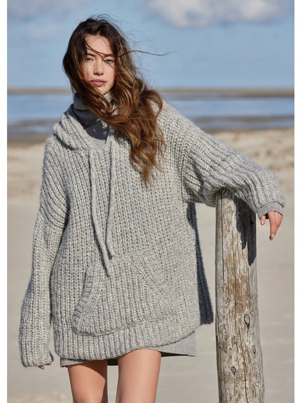 Lana Grossa KAPUZENPULLOVER Alpaca Moda