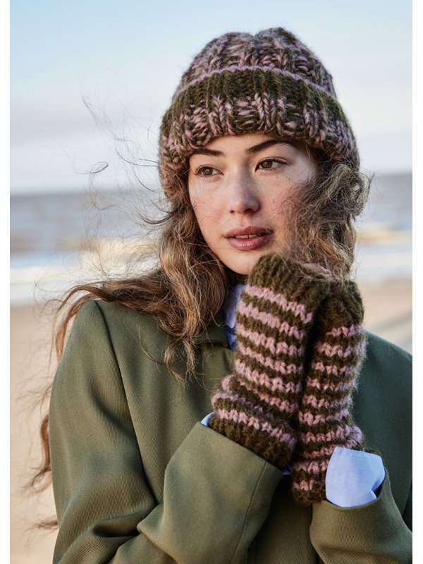 Lana Grossa RIPPENMÜTZE Alpaca Moda