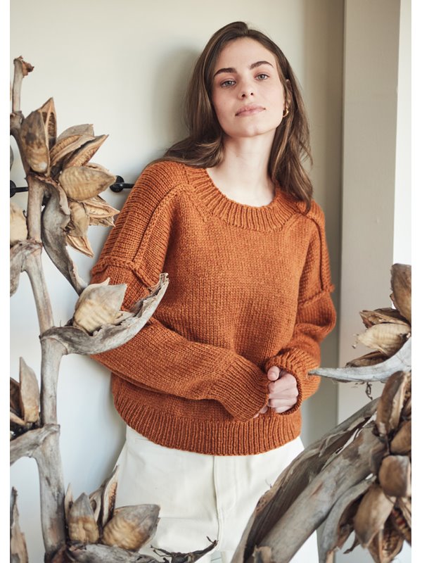 Lana Grossa PULLOVER MIT VORVERLEGTER SCHULTERNAHT Cool Merino Big