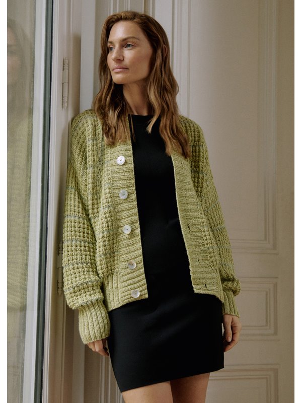 Lana Grossa JACKE IM STRUKTURMUSTER Cara & Bella