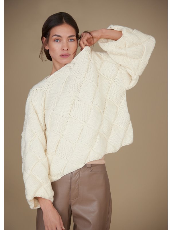 Lana Grossa ENTRELAC-PULLOVER Cool Merino Big