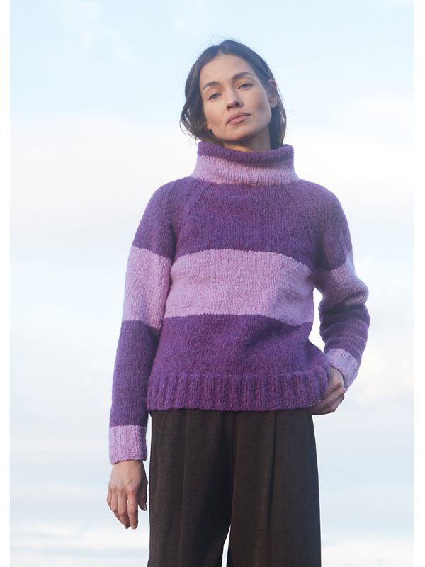 Lana Grossa RAGLAN-PULLOVER Spuma