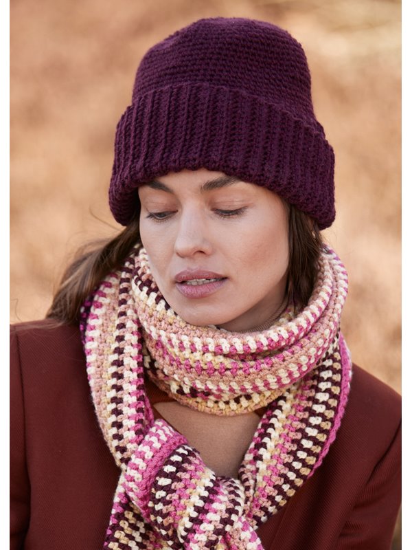 Lana Grossa HÄKEL-MÜTZE Cool Merino