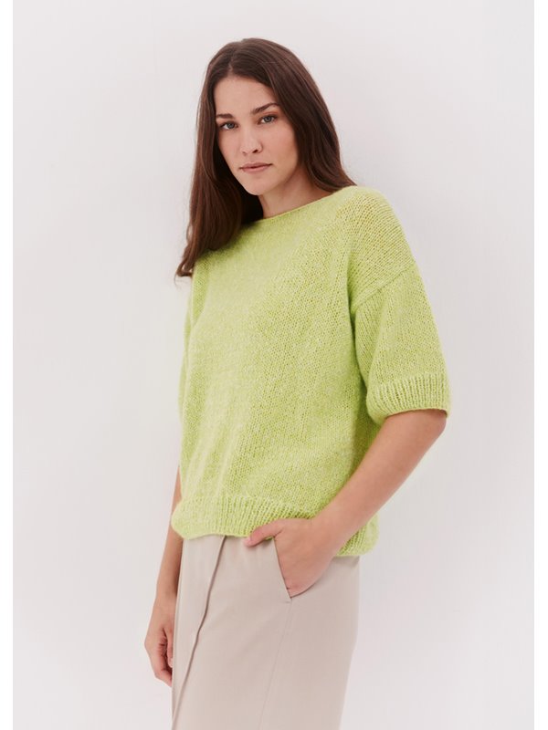 Lana Grossa KURZARM-PULLOVER Ecopuno & Bella