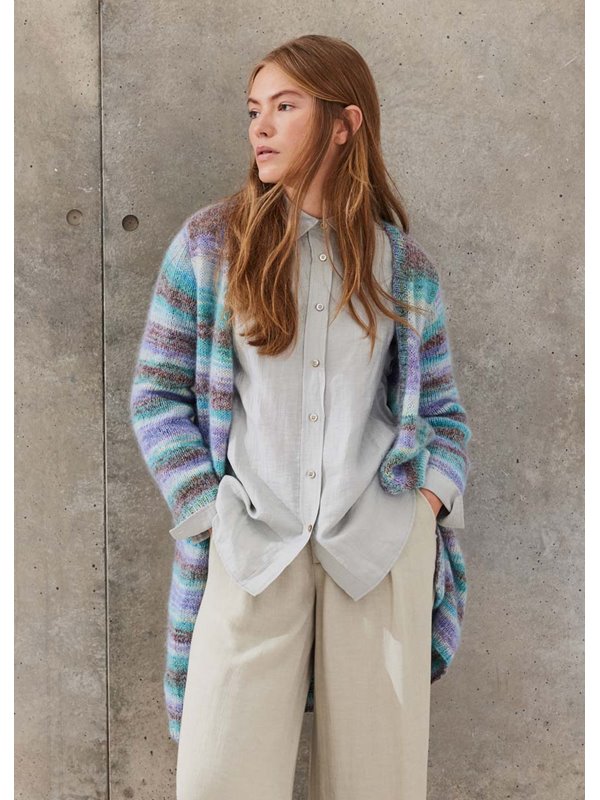 Lana Grossa LANGE JACKE Gianna & Silkhair