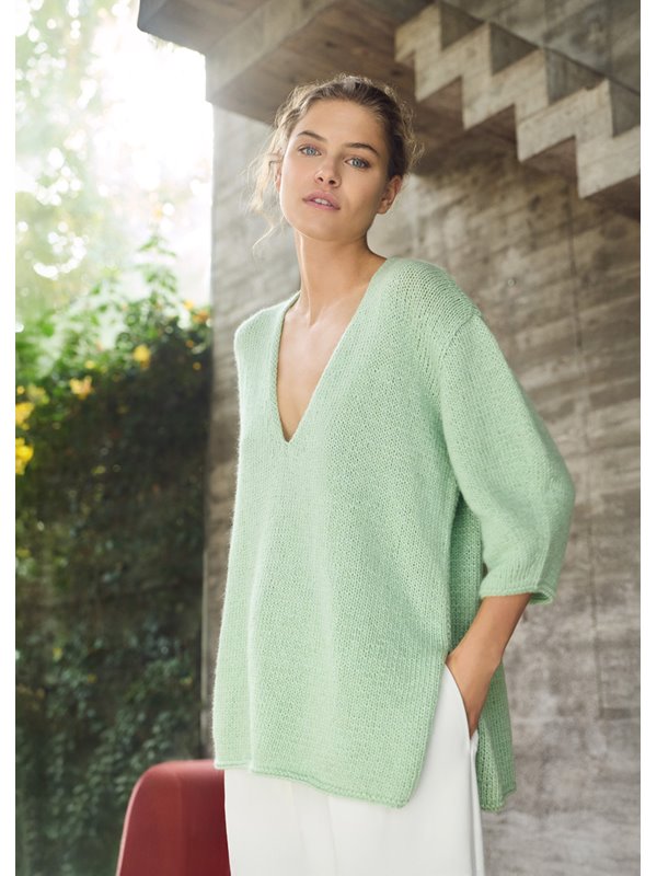 Lana Grossa TUNIKA MIT SEITENSCHLITZEN Summer Softness