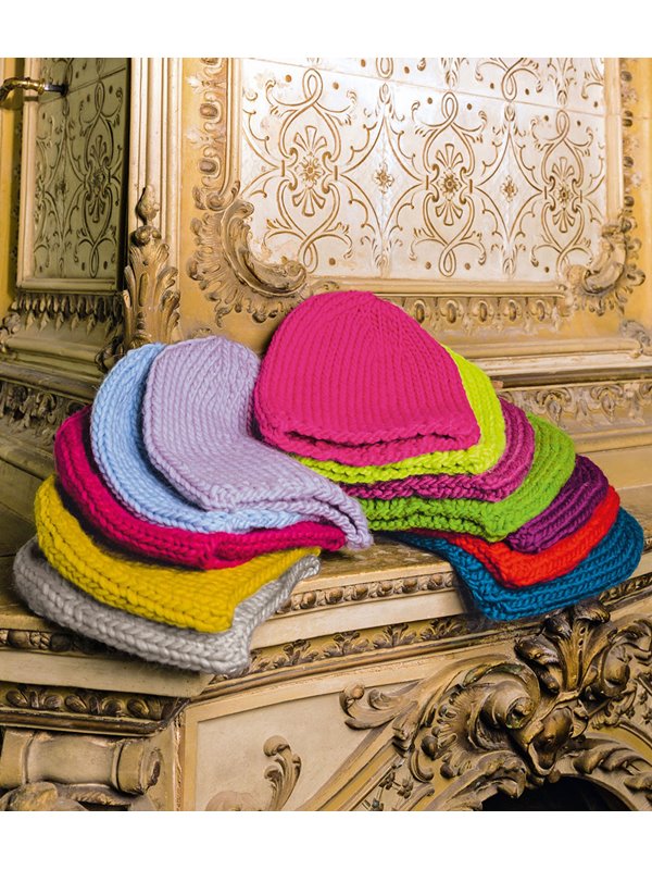 Lana Grossa STRICKBEANIE Lei