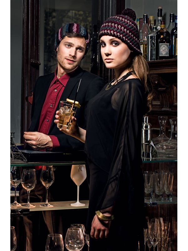 Lana Grossa MÜTZE IN FESTEN MASCHEN Mille II