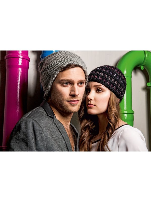 Lana Grossa LONGBEANIE MIT SPIRALEN Lei